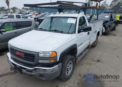 2006 GMC Sierra 2500Hd Work Truck from USA, damaged, VIN 1GDHC24U06E271859